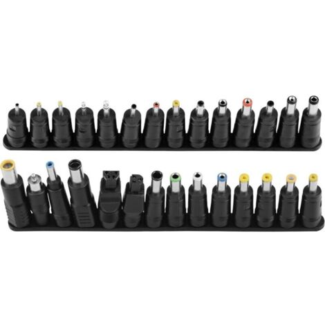 Lot de 28 adaptateurs secteur universels CA/CC pour ordinateurs portables, 5,5 x 2,1 mm 28 PCS
