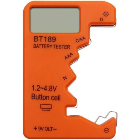 Testeur Batterie Vérificateur Batterie Pour Piles AA//C/D-9V/1.5V