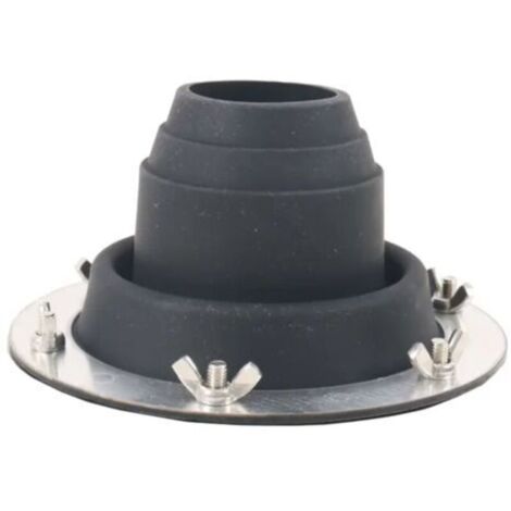 Joint de tuyau de cheminée en silicone – Raccord pour poêle à bois – Résistant aux UV et à l'ozone – Diamètre 4,5-10 cm