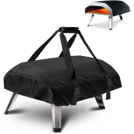 Housse de transport pour four à pizza à gaz Ooni Koda 12, four à pizza d'extérieur, tissu Oxford 420D imperméable, accessoires pour four à pizza (63 x 41 x 16 cm)