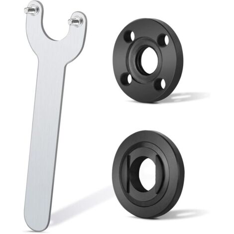 Grinder Bride Clé À Angle Clé Clé De Verrouillage En Métal Pour Compatible avec Milwaukee Ma-kita 193465-4 Bo-sch Black & Decker Ryobi 4.5"5" 5/8-11