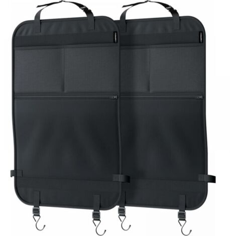 Organisateur de voiture, protecteurs de siège de voiture, kick mats pour siège auto (2 SET)