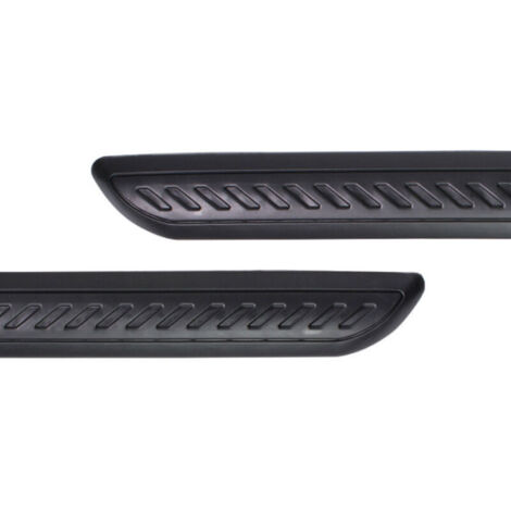 Lot de 2 bandes de protection pour pare-chocs de voiture, bande autocollante anti-rayures en PVC, autocollants anti-frottements pour carrosserie de voiture, autocollant de protection de bord uni