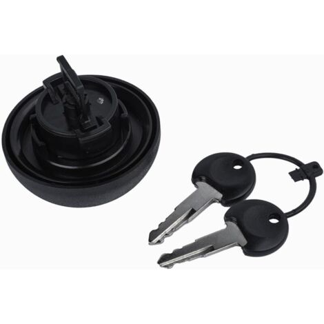 Bouchon Réservoir de Carburant pour Clio Kangoo Laguna Mégane Scénic Trafic Twingo Dokker Duster Logan Sandero avec 2 Clés 7701471585