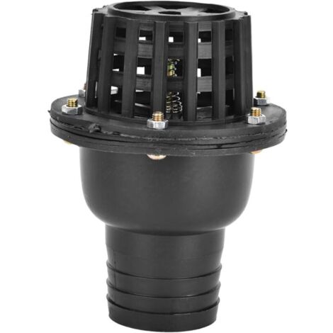 Clapet de pied pour pompes à eau, clapet anti-retour basse pression (2 pouces) pour systèmes de transport de liquides (1/4)