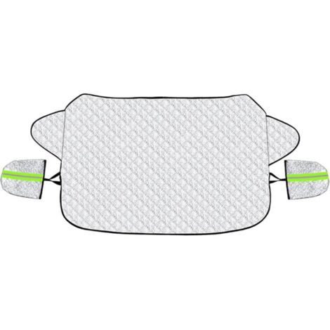 Protection solaire hivernale ultra-épaisse pour pare-brise de voiture - Protection contre la neige et le gel (1/4)