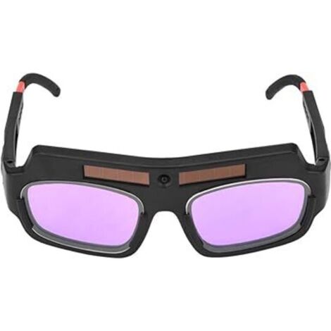 Lunettes de soudage, lunettes de protection avec assombrissement automatique pour le soudage à l'arc sous argon + lunettes de soudage à l'arc (1/4)