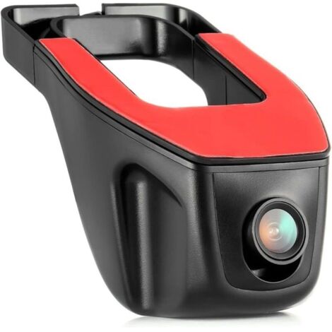 Caméra de tableau de bord avant et arrière pour voiture, 1080p FHD, grand angle 140°, capteur G, vision nocturne (1/4)