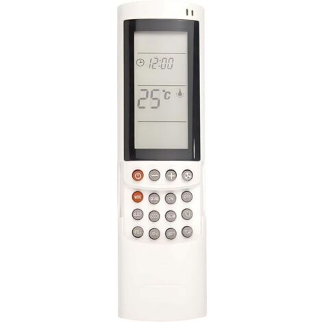 Télécommande de remplacement pour climatiseur Airwell RC08A