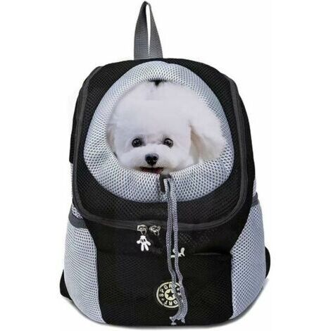 LaBlanc Sac à Dos de Transport pour Chien - Respirant - Imperméable - pour Petits Chiens et Chats - Sac à Dos de Transport réglable - Bandoulière rembourrée - pour randonnée, Voyage en Plein air - M (1/5)