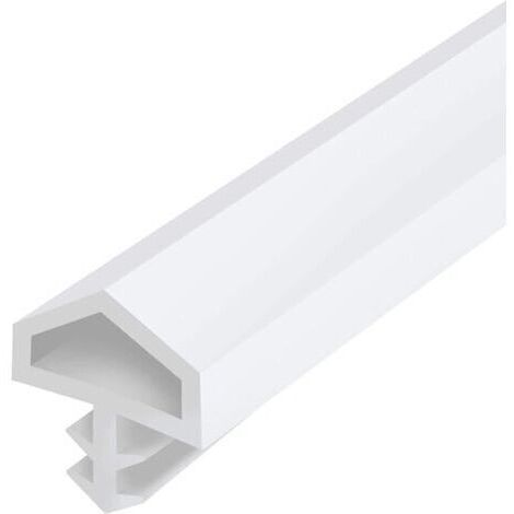 Joint de Fenêtre Longueur: 5 m Largeur de la feuillure: 12 mm 1 Pièce Bande de Joint Blanc Joint de Porte, Joint en Caoutchouc Joint TPE souple PVC (1/3)