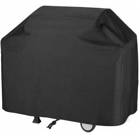 LaBlanc - Housse de Barbecue Résistante Aux Intempéries - Tissu Oxford Couverture Étanche à La Poussière et Aux UV, Bache de Protection BBQ avec Bouton Pression et Sac de Rangement (145 x 61 x 117 cm) (1/5)
