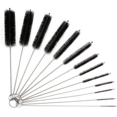 LaBlanc - Tube Brosse de Nettoyage 13pcs Kit, Brosse de Nettoyage Tube pour Bouteille en Verre Bébé Biberon Bouilloire Clavier, Tuyau Brosses de Nettoyage (1/5)