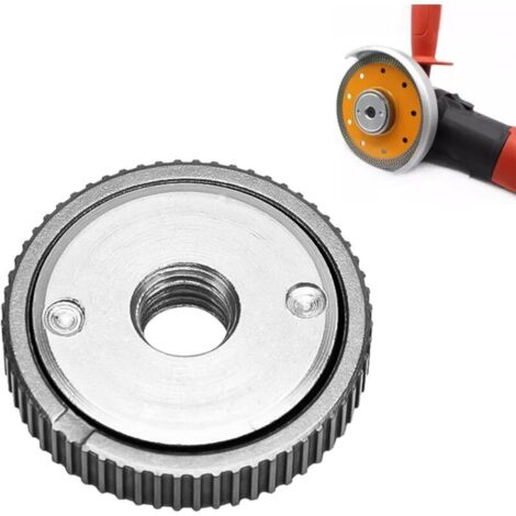 L'éCrou De Serrage Rapide Convient à Toutes Les Meuleuses Angulaires Avec Filetagem 14, Meuleuse D'Angle Angulaires Accessoires Disque A Tronconner Le Bois