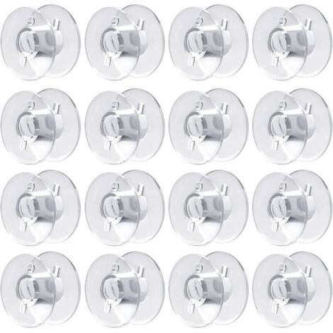 60 Pcs Canette Machine a Coudre Bobines pour Machine à Coudre Canette Plastique Canettes Machine à Coudre pour Brother Singer Kenmore Janome la Plupart des Machines à Coudre (1/4)
