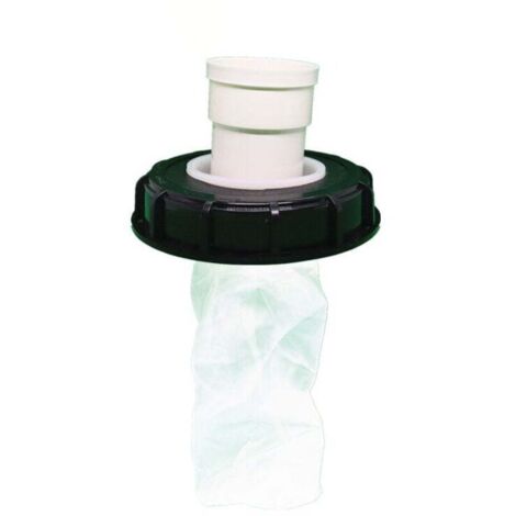 Couvercle de Réservoir avec Filtre en Nylon Lavable pour Réservoir d'eau de Pluie 1000 litres,Filtre À Couvercle Accessoires de Réservoir ,Filtre à Eau de Pluie en Nylon (tête droite de