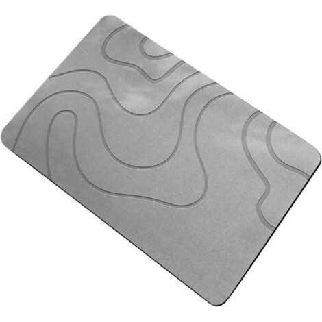 Grand tapis de bain et très absorbant à séchage rapide (1/4)