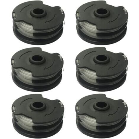 Bobine de fil pour Parkside PRTA 20-Li A1 / B2 / C3 Bobines de Fil de Rechange pour débroussailleuse sans fil LIDL Parkside PRTA 20-Li A1 / B2 / C3, PRT 300 A1, PRT 550 A1 / A3 (6pcs) (1/4)