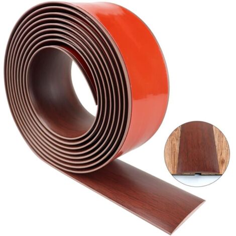 200 cm X 5 cm Barre De Seuil Adhesive, Seuil De Porte Adhesif PVC, Barres De Transition De Seuil Pour Cuisine, Salon, Pour Joindre Les Renfoncements Du Sol, Du Carrelage Ou Du Tapis