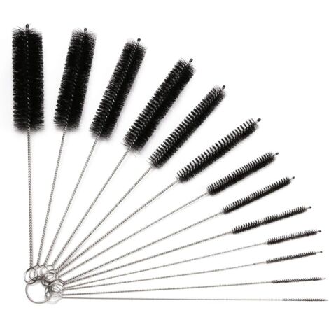 LaBlanc - Tube Brosse de Nettoyage 13pcs Kit, Brosse de Nettoyage Tube pour Bouteille en Verre Bébé Biberon Bouilloire Clavier, Tuyau Brosses de Nettoyage (1/5)