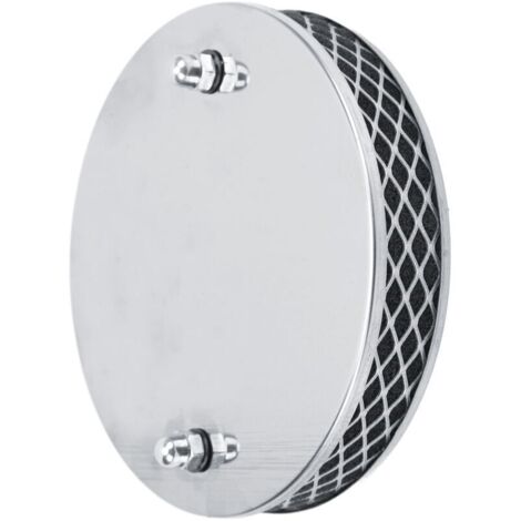 Filtre à air à crêpes à haut débit d'air élément de filtre à air chromé A102 pour carburateurs SU HS4 1 pouces (1/4)