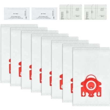 20 sacs à poussière adaptés à l'aspirateur Miele Compact C1, sacs à fermeture automatique, type MSM, filtre inclus (1/5)