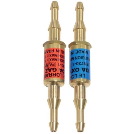 Lot de 2 antiretours pare-flamme (ARPF) - - 039070