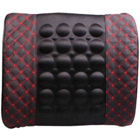 Coussin de massage électrique pour voiture, soutien lombaire et dorsal, pour siège de véhicule
