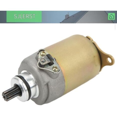 Démarreur en métal à 9 dents, remplacement pour moteur GY6-125 150 157CC Scooter moto (1/4)