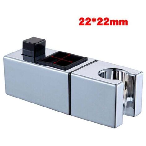 Support de douche tige de douche siège élévateur siège fixe accessoires de douche accessoires de salle de bain support de douche (tube carré 22 22mm-- (1/5)