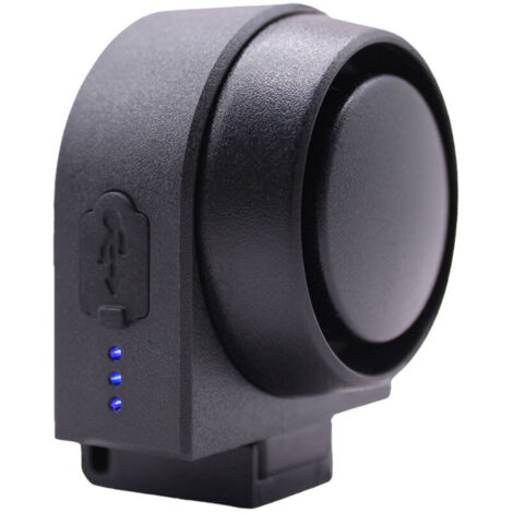 Alarme de vélo télécommandée sans fil : 115 dB, super forte, vibration, capteur de mouvement, sirène, antivol, alarme de moto, étanche