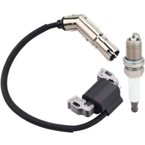 Bobine d'allumage 595304 de remplacement pour Briggs et Stratton 799650 592841 795315, bobine d'allumage 17HP 17,5HP 19,5HP 20HP Intek OHV, compatible pour Craftsman tondeuse à gazon (1/4)