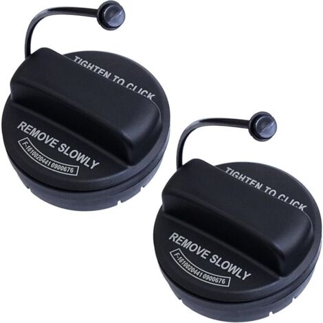 Lot de 2 bouchons de réservoir de carburant 17670-T3W-A01 10834 31832 compatibles avec Honda Accord Civic Crosstour CR-V Fit HR-V Insight Odyssey Pilot