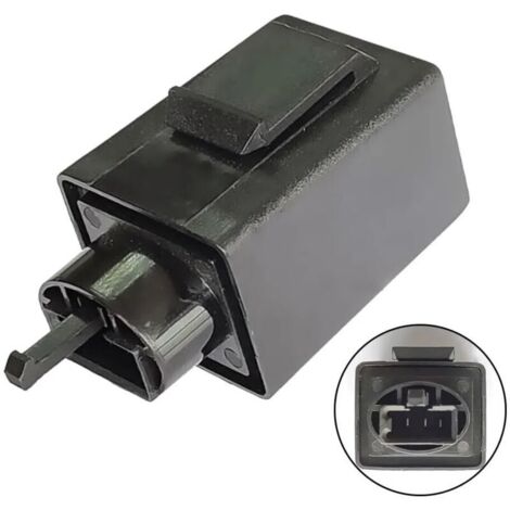 Relais électronique à 3 broches pour clignotants LED compatible avec la plupart des modèles Honda Flash Relay 3 broches