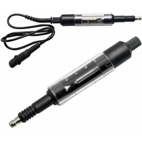 Bobine allumage moteur Testeur de Bougie D'allumage Réglable Testeur d'Allumage Outil de Diagnostic de Détecteur de Bobine de Moteur d'Allumage pour Voiture, Moto, Tondeuse à Gazon, Noir (1/4)