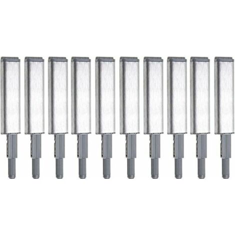 10 systèmes d’ouverture avec bouton poussoir , kit pour porte, tiroir, meuble