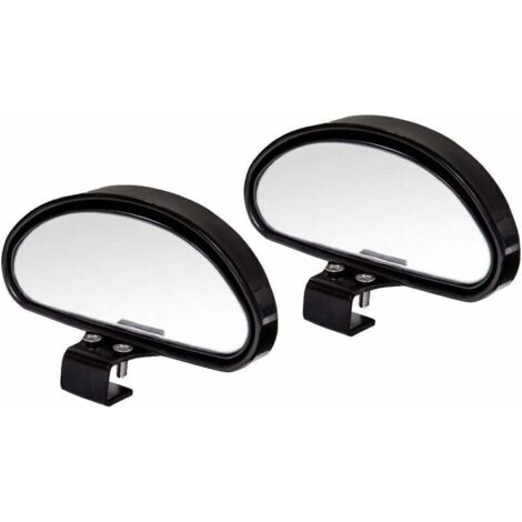 2 pièces rétroviseur angle mort, miroir convexe réglable 360°, pour conduite accompagnée et stationnement, universel voiture/SUV/camion