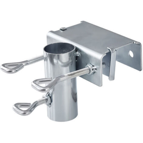 Clip De Fixation Pour Parasol De Jardin Support De Parasol De Balcon Peu Encombrant Upport De Parasol Pour Balcon Pour Pont, Chaise, Bureau, Quai, Plage, Cour, Balcon, Tables, Bateaux, Hayons (1/5)