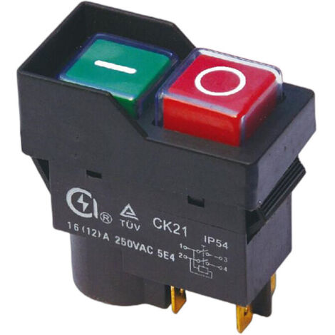 Bétonnière Électrique sur Le Commutateur Off Interrupteur électromagnétique CK21B/250V 5PIN Carburateur (1/5)