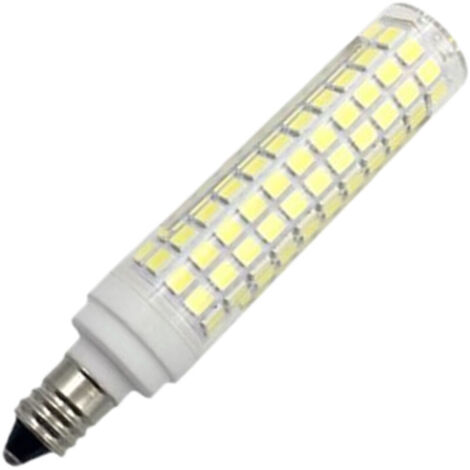 RZL Lighting, Pack de 1, petite ampoule LED maïs AC110V 15W 136LEDs-2835SMD E11, lampe de lustre en céramique à intensité variable(Lumière chaude 3100K)