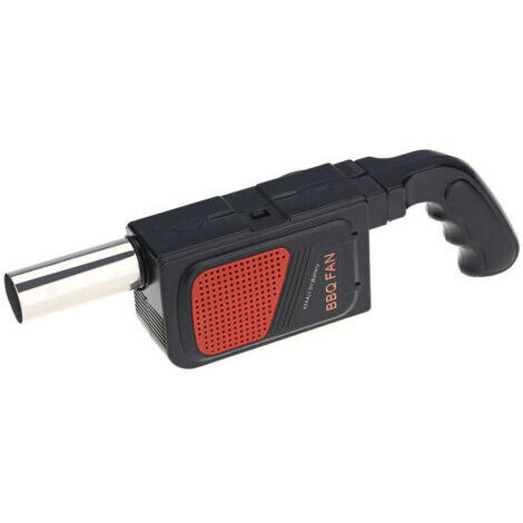 CHOYCLIT Ventilateur de Barbecue électrique portatif, Ventilateur portatif Souffleur Allume-Feu Barbecue au Charbon de Bois (sans Batterie) (1/2)