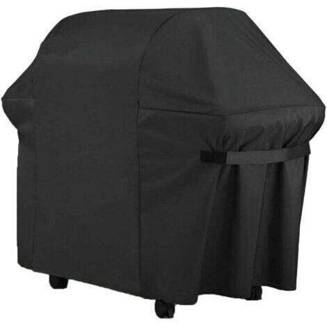 Housse Barbecue - 420D Tissu Oxford Housse Bache de Protection BBQ Couverture de Gril Anti-UV/Anti-l'eau/Anti-l'Humidité pour (147 x 61 x 122cm) (1/2)