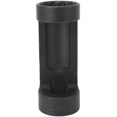 FOREHILL Douille pour écrou de jambe de force haute résistance efficace 12 points 81 mm Outil de démontage de jambe de force de suspension Ajustement universel pour voitures 24 mm/0,94 po (1/2)