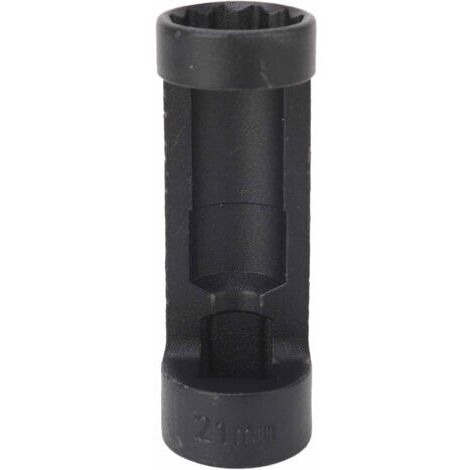 FOREHILL Douille pour écrou de jambe de force haute résistance efficace 12 points 81 mm Outil de démontage de jambe de force de suspension Ajustement universel pour voitures 21 mm/0,83 po (1/2)