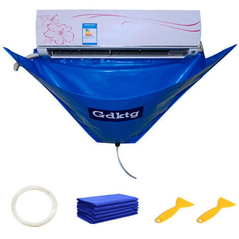 Un outil de sac à eau pratique pour nettoyer les climatiseurs (1/2)