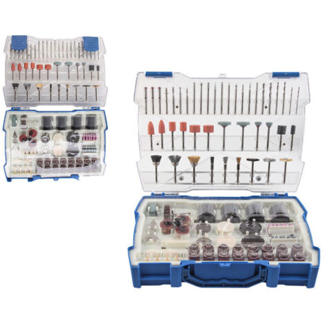 Kit d'outils rotatifs multifonction 365 pièces pour couper, poncer, polir, percer et graver (1/5)