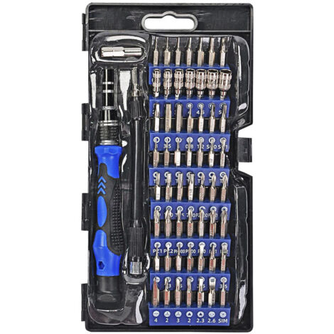 Jeu de tournevis 60 en 1, outils de précision multifonctionnels, haute dureté, démolition, téléphone portable, ordinateur, lunettes, réparation combinée