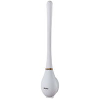 Brosse WC en Silicone, Brosse WC de Nettoyage, Brosse WC, Brosse WC de Remplacement Universelle pour Salle de Bain (Blanc)