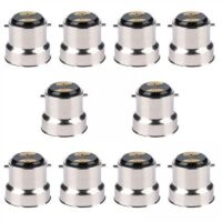Lot de 10 Douilles de Lampe E27 Vers B22, Douille de Base de Lampe, Support de Lampe Convertisseur