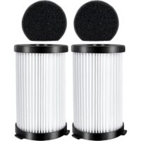 Kit de 2 filtres éponges de rechange pour aspirateurs MooSoo D600/D601, Akitas AK585K V8, iwoly V600, Goodmans 356277, Ariete Handy Force 2759/2761, Cecotec Conga Thunderbrush 520/550/560